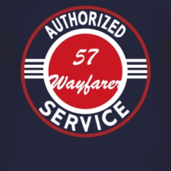Authorized Service 1957 Chrysler Wayfarer Dark T Shirt