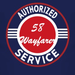 Authorized Service 1958 Chrysler Wayfarer Dark T Shirt
