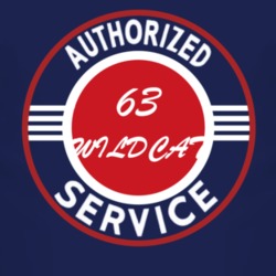 Authorized Service 1963 BUICK WILDCAT Dark T Shirt