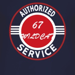 Authorized Service 1967 BUICK WILDCAT Dark T Shirt