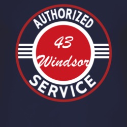 Authorized Service 1943 Chrysler Windsor Dark T Shirt
