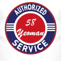 Authorized Service 1958 Chevy Yeoman T Shirt