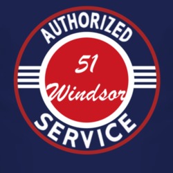 Authorized Service 1951 Chrysler Windsor Dark T Shirt