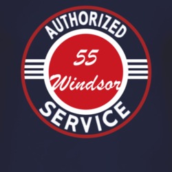 Authorized Service 1955 Chrysler Windsor Dark T Shirt