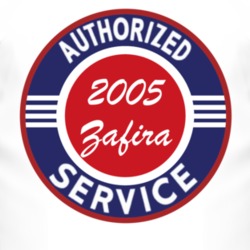 Authorized Service 2005 Chevy Zafira T Shirt