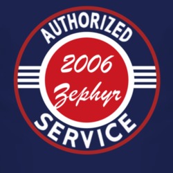 Authorized Service 2006 Lincoln Zephyr Dark T Shirt