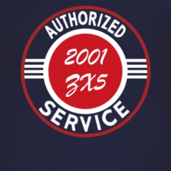 Authorized Service 2001 ZX5 Dark T Shirt