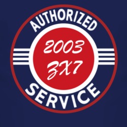 Authorized Service 2003 ZX7 Dark T Shirt