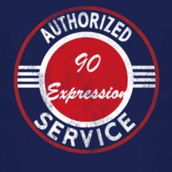 Authorized Service 1990 Oldsmobile Expression Distressed Look Dark T S
