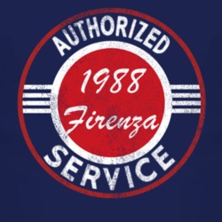 Authorized Service 1988 Oldsmobile Firenza Distressed Look Dark T Shir
