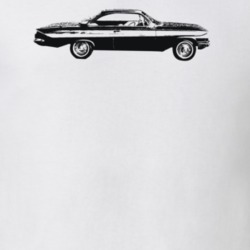 1961 Impala Side View Light Color T Shirt