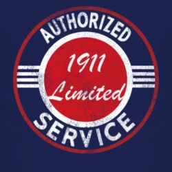 Authorized Service 1911 Oldsmobile Limited Distressed Look Dark T Shir