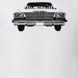1962 Impala Grill View Light Color T Shirt