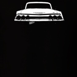 1962 Impala Rear View Dark Color T Shirt