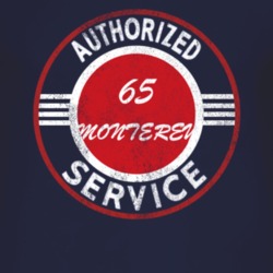 Authorized Service 1965 MERCURY MONTEREY Distressed Look Dark T Shirt