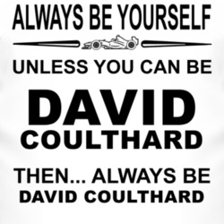 Always Be Yourself Unless You Can Be David Coulthard Funny T Shirt