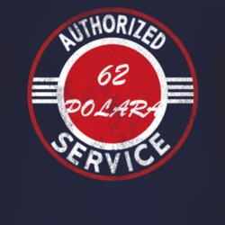 Authorized Service 1962 DODGE POLARA Distressed Look Dark T Shirt
