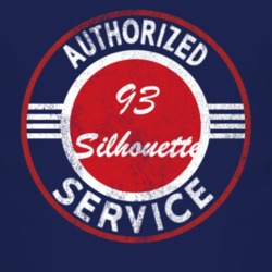 Authorized Service 1993 Oldsmobile Silhouette Distressed Look Dark T S