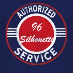 Authorized Service 1996 Oldsmobile Silhouette Distressed Look Dark T S