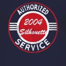 Authorized Service 2004 Oldsmobile Silhouette Distressed Look Dark T S