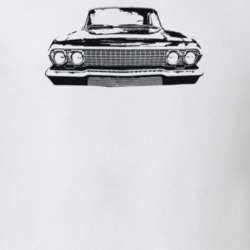 1963 Impala Grill View Light Color T Shirt