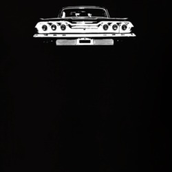 1963 Impala Rear View Dark Color T Shirt