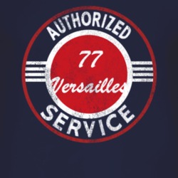 Authorized Service 1977 Lincoln Versailles Distressed Look Dark T Shir