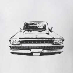 1959 MERCURY MONTEREY Grill Black Graphic T Shirt