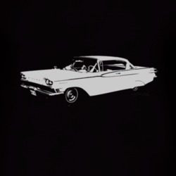 1959 MERCURY MONTEREY Side White Graphic T Shirt