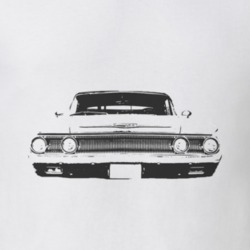 1960 MERCURY MONTEREY Grill Black Graphic T Shirt