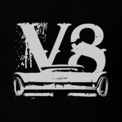 1960 MERCURY MONTEREY Rear White Graphic V8 T Shirt