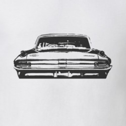 1962 MERCURY MONTEREY Rear Black Graphic T Shirt