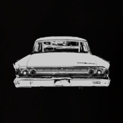 1963 MERCURY MONTEREY Rear White Graphic T Shirt