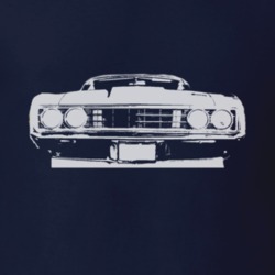 1969 MERCURY CYCLONE Grill White Graphic T Shirt
