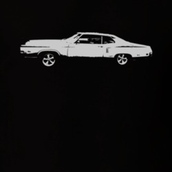 1969 MERCURY MONTEREY Side White Graphic T Shirt