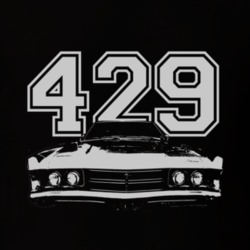 1970 MERCURY MONTEREY Grill White Graphic Engine Size T Shirt