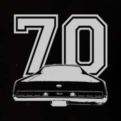 1970 MERCURY MONTEREY Rear White Graphic Year T Shirt