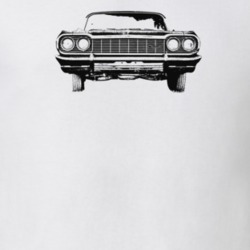 1964 Impala Grill View Light Color T Shirt