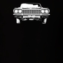 1964 Impala Grill View Dark Color T Shirt