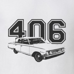 1963 MERCURY MONTEREY Side Black Graphic Engine Size T Shirt