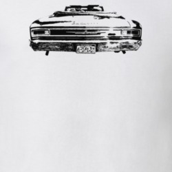 1966 Chevelle Rear View Light Color T Shirt