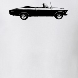 1966 Chevelle Side View Light Color T Shirt