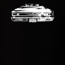 1966 Chevelle Rear View Dark Color T Shirt