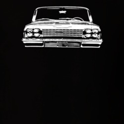 1962 Bel Air Grill View Dark Color T Shirt