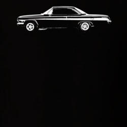 1962 Bel Air Side View Dark Color T Shirt