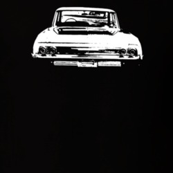 1964 Bel Air Rear View Dark Color T Shirt