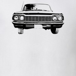 1964 Bel Air Grill View Light Color T Shirt