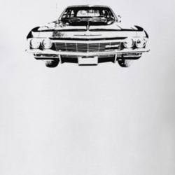 1965 Bel Air Grill View Light Color T Shirt