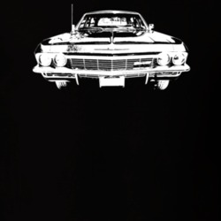 1965 Bel Air Grill View Dark Color T Shirt