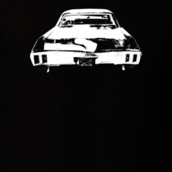 1970 Bel Air Rear View Dark Color T Shirt